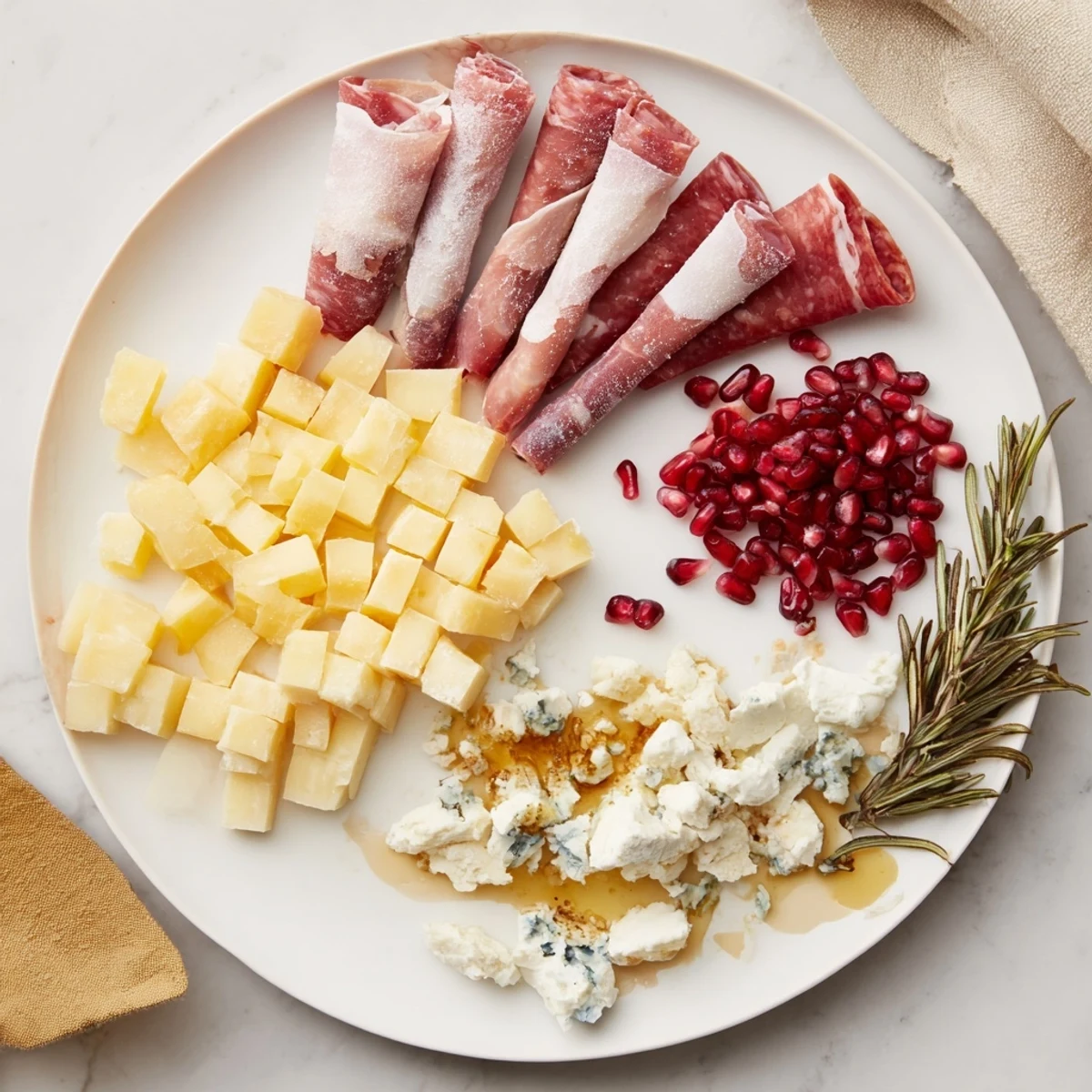 Winter Forest Meat Cheese