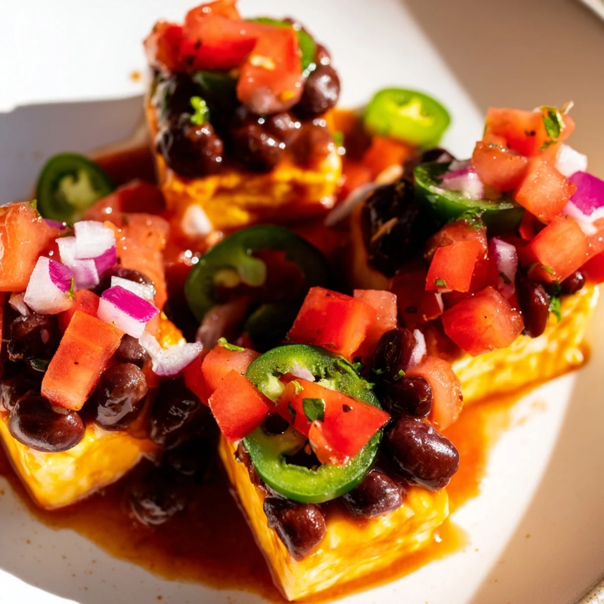 Pepper Jack Cubes Black Salsa