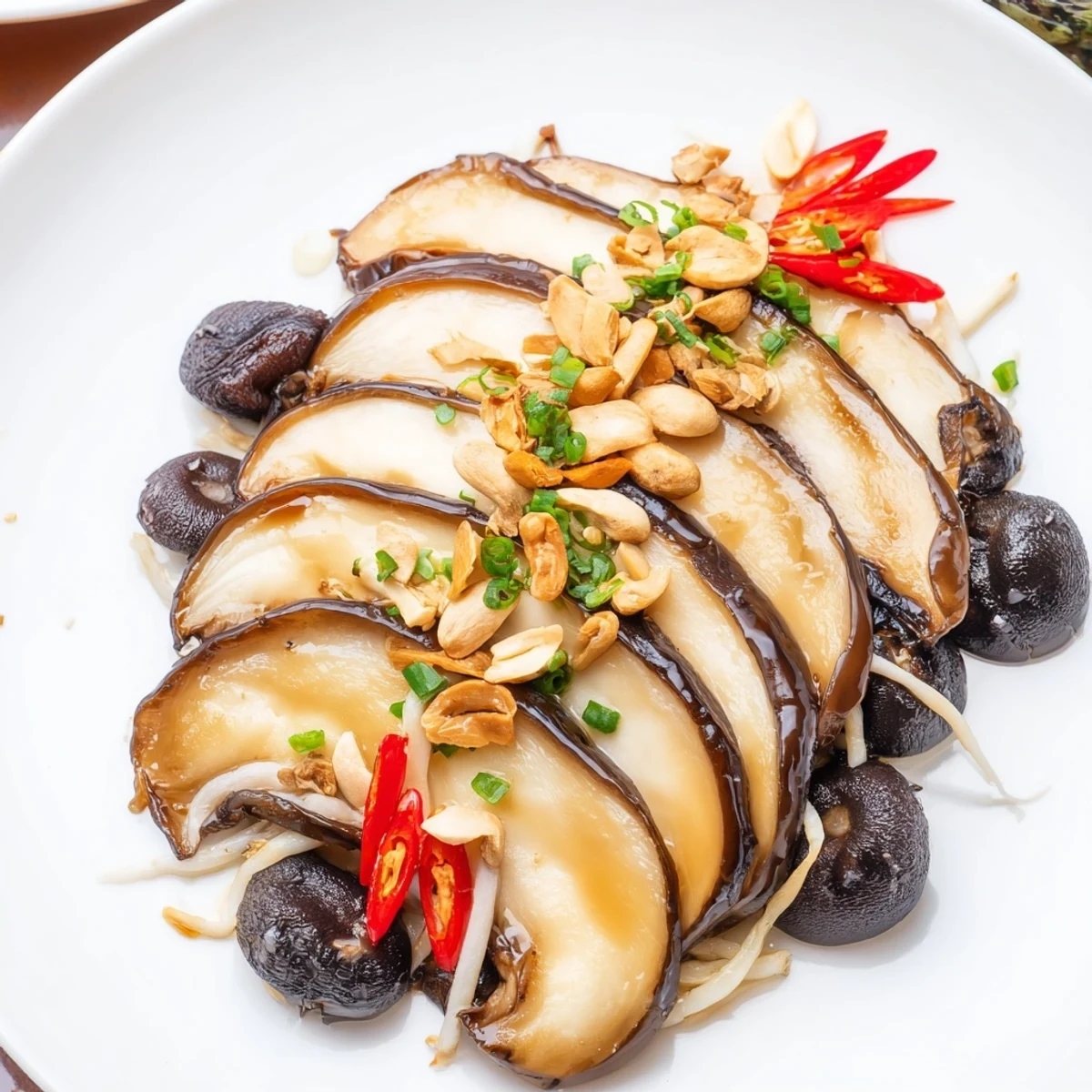 Umami Bomb Asian Delight appetizer board with colorful umami-rich ingredients expertly arranged for serving.