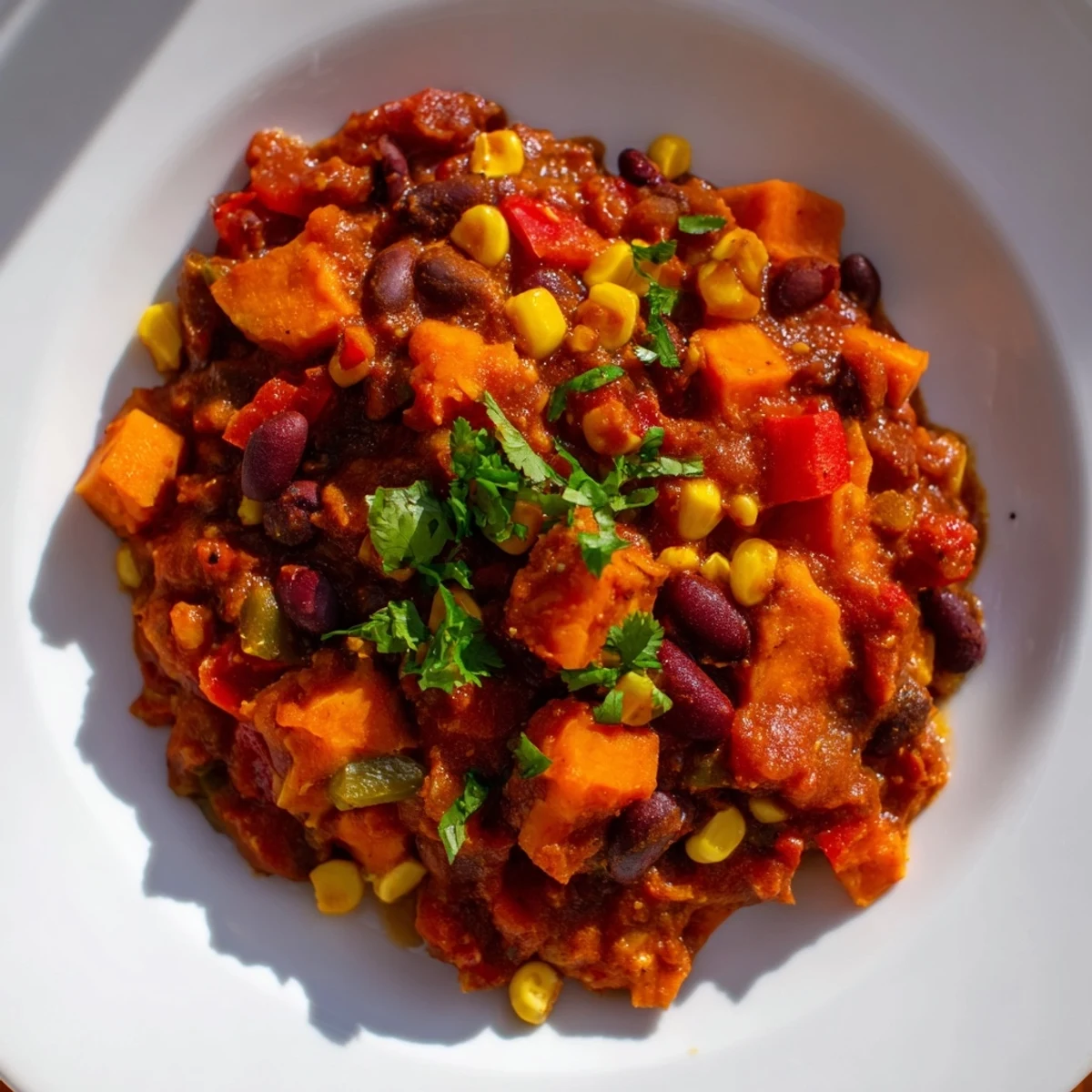 Smoky Sweet Potato Chili