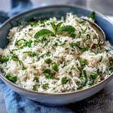 Spring Pea Mint Rice