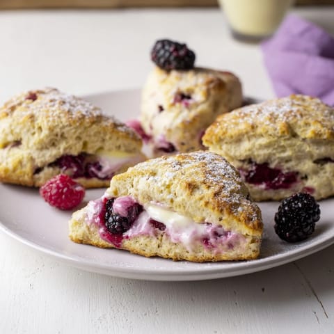 Rustic Birch-Warm Blueberry