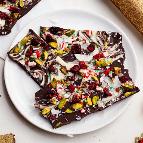 Holiday Bark Shard Display