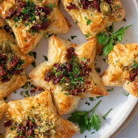 Olive Sundried Tomato Stars