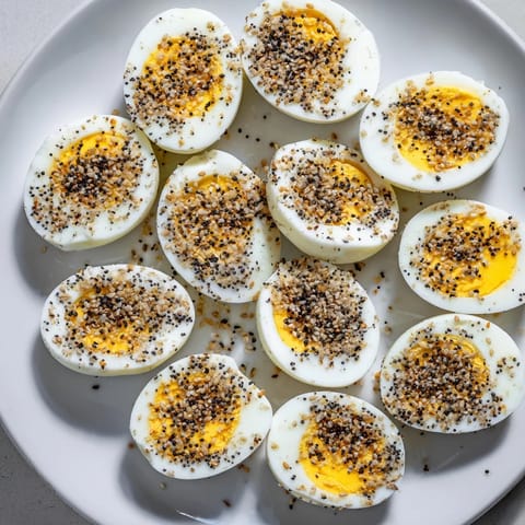 Sliced Hard-Boiled Eggs Seasonal