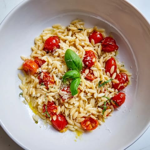 Orzo Tomato Parmesan