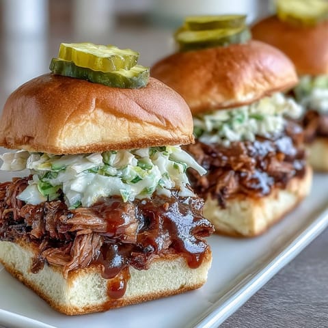 BBQ Baby Shower Brisket Sliders