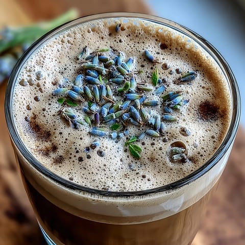 Lavender Oat Milk Latte