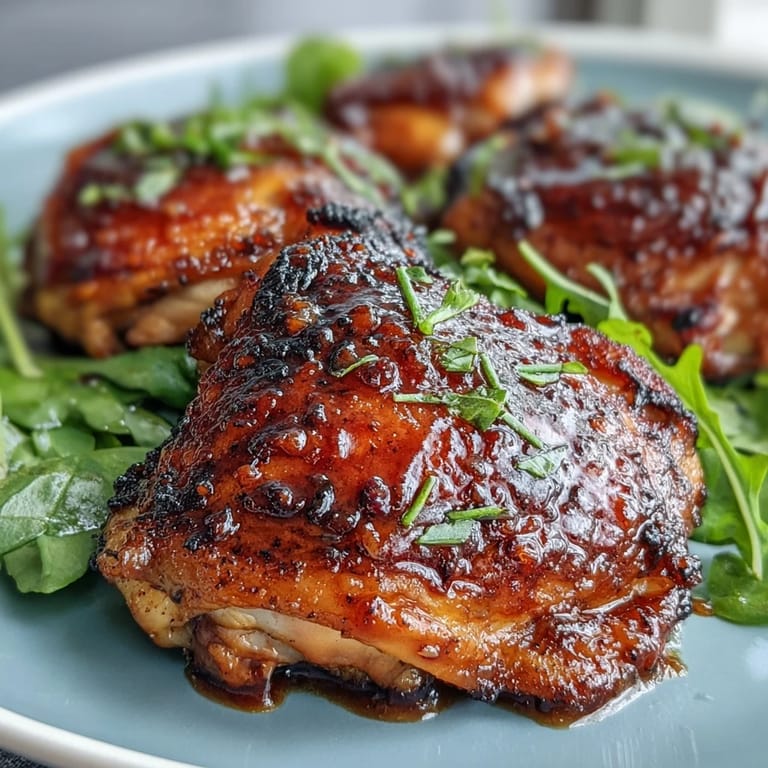 Golden glazed Guava BBQ Sauce Chicken resting on a platter, ready to be served with rice.