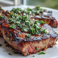 Juicy lamb chops with gremolata, seared to perfection and topped with fresh parsley, lemon zest, and garlic for a bright, flavorful main course.  